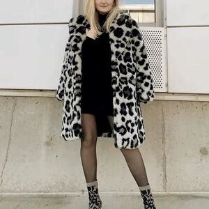 ***Brand New*** Michael Kors Faux Fur Coat
